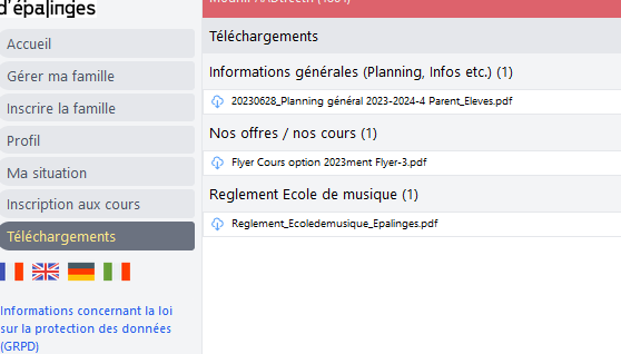Guide Espace membre / Plateforme 14 grafik 28